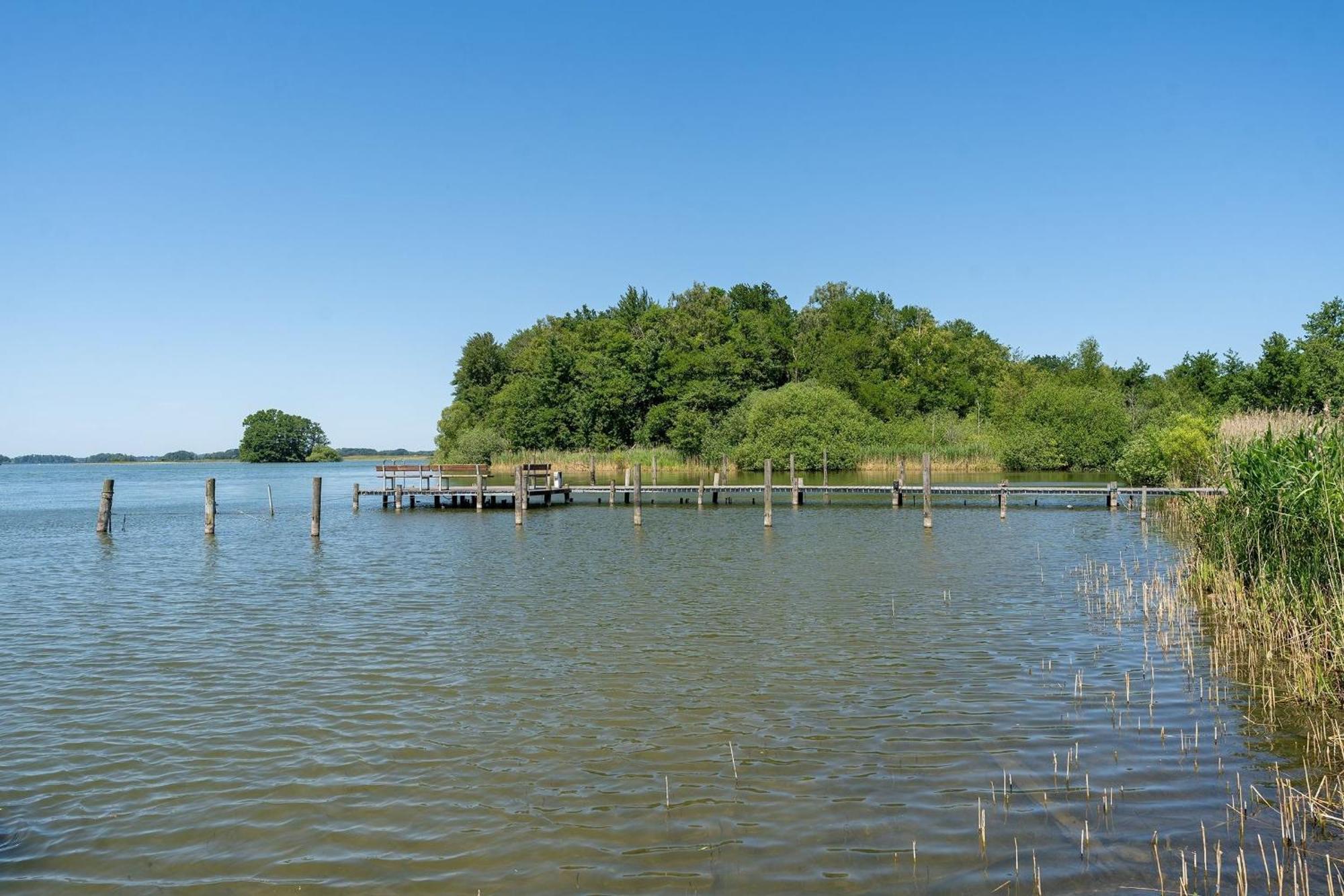 Haus Schwanensee Maritimes Ferienappartement Am Ploener See Bosau エクステリア 写真